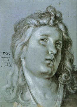  été - Tête d’un ange Nothern Renaissance Albrecht Dürer